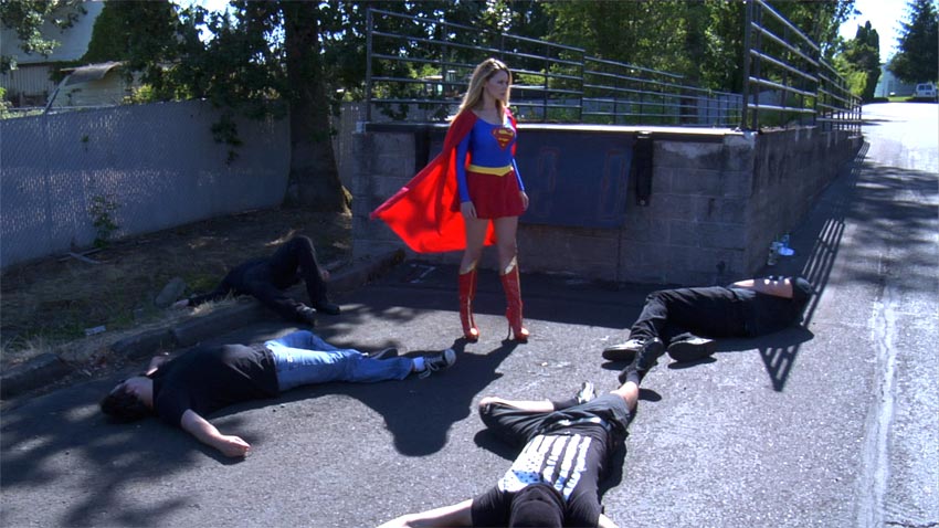 Defeated Heroine