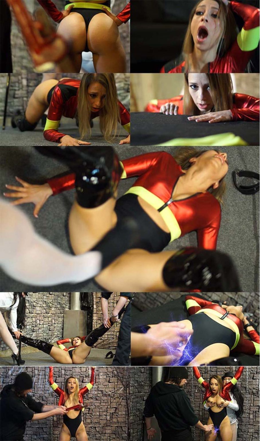 Instead, Angel is saved by her accomplice- Electro - and they... vi...