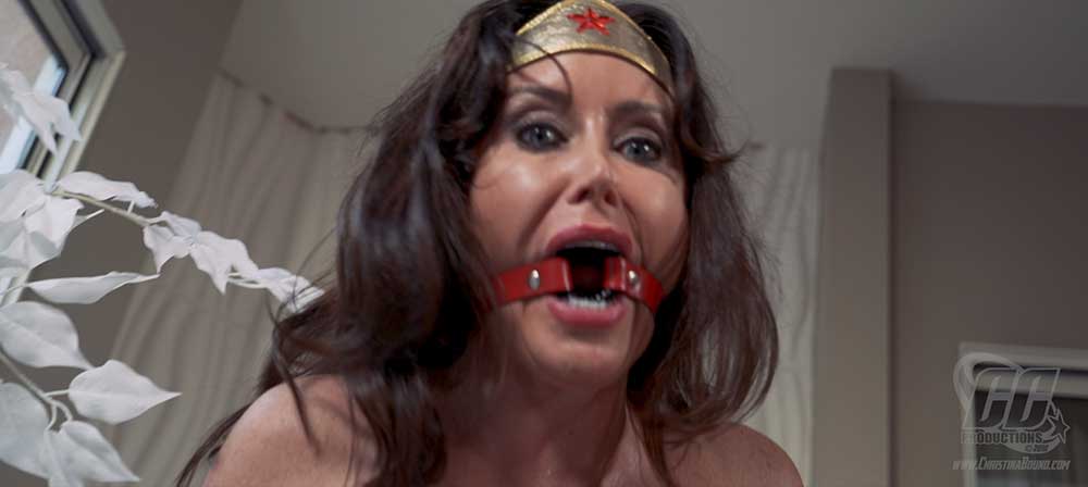 Wonder Woman vs. Gremlin 4" from Christina Carter.