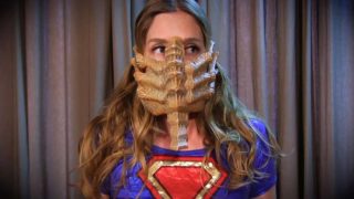 "Hostile Takeover: Supergirl vs Alien" from Anastasia Pierce