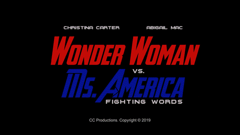 Wonder Woman vs. Ms. America, Fighting Words